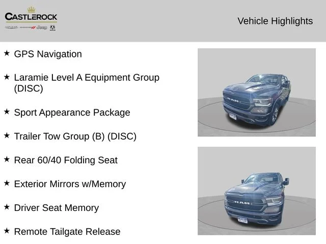 Used 2022 Gray Ram Laramie image 4