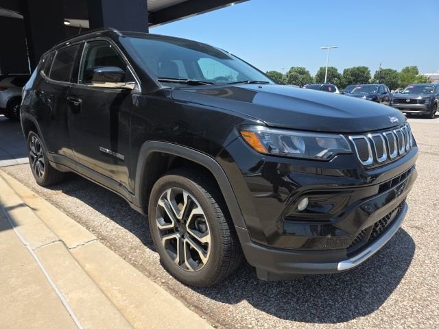Used 2022 Black Jeep Limited image 1