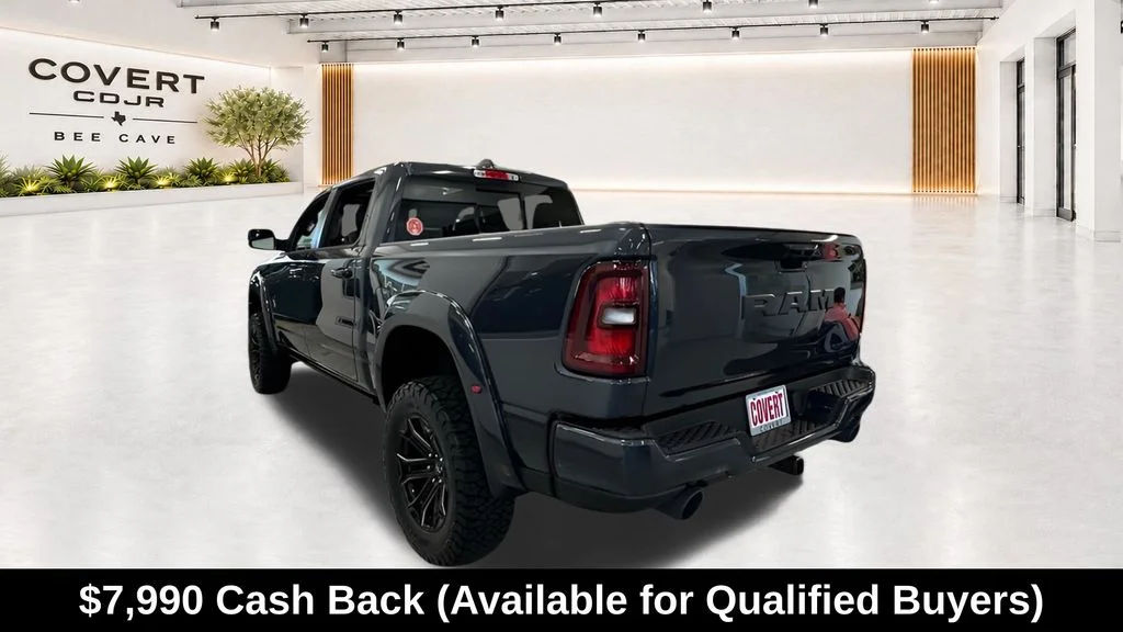 New 2026 Forged Blue Metallic Exterior Paint RAM Big Horn/Lone Star image 5