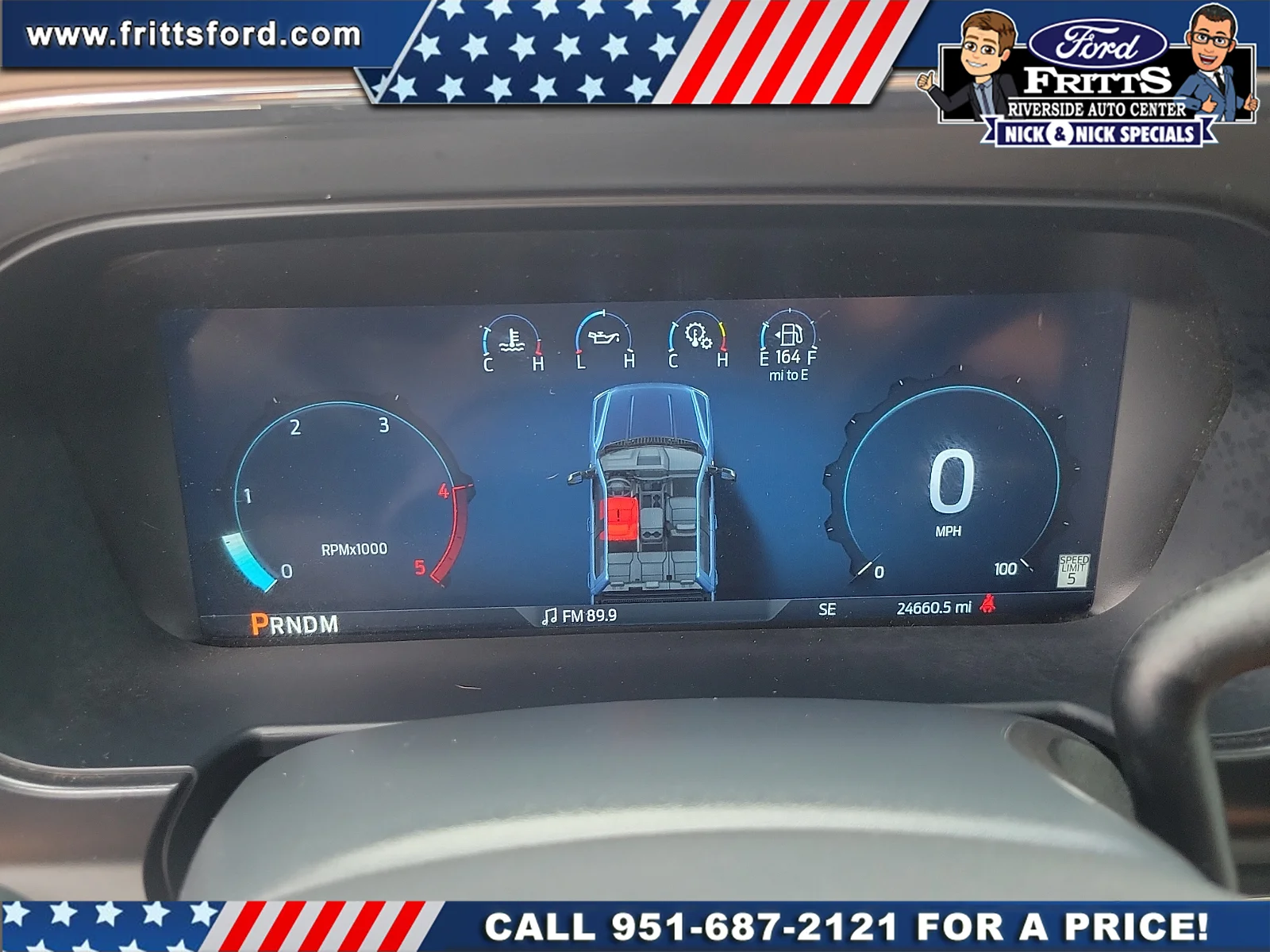 Certified Used 2024 Antimatter Blue Metallic Ford King Ranch image 8