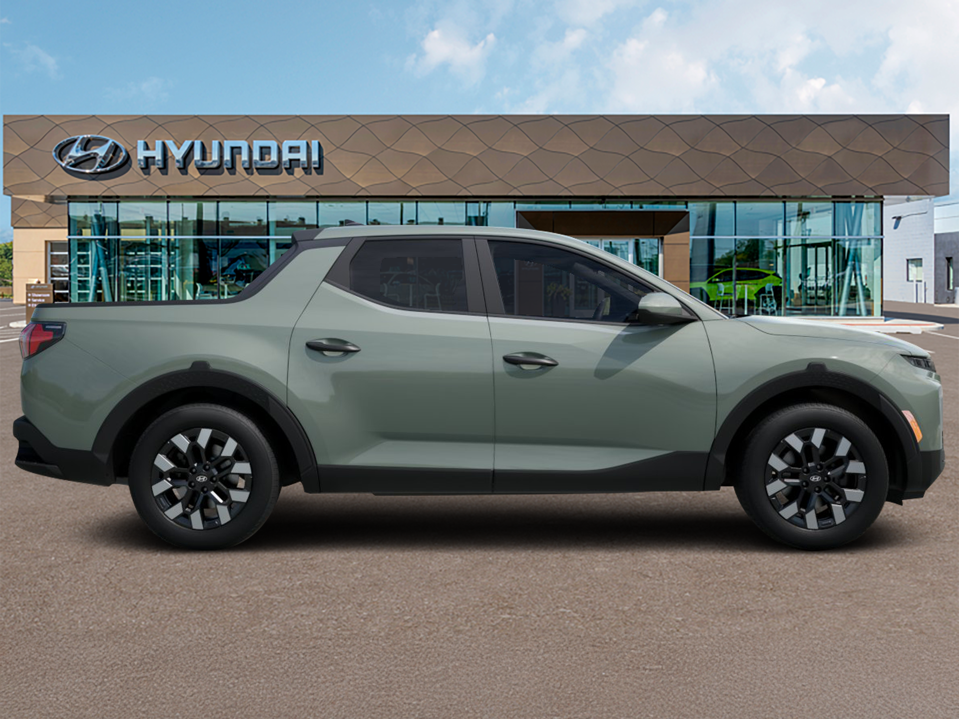 New 2027 Green Hyundai SE AWD image 6
