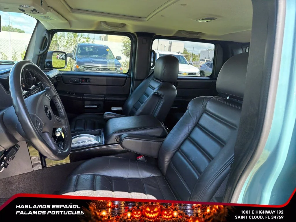 Used 2007 Glacier Blue Metallic HUMMER SUT image 15