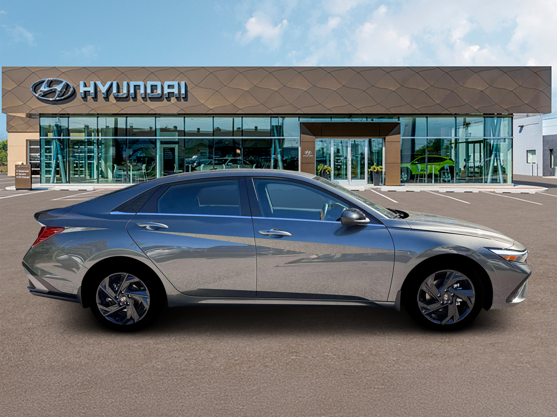 New 2026 Amazon Gray Hyundai SEL Sport Premium image 9