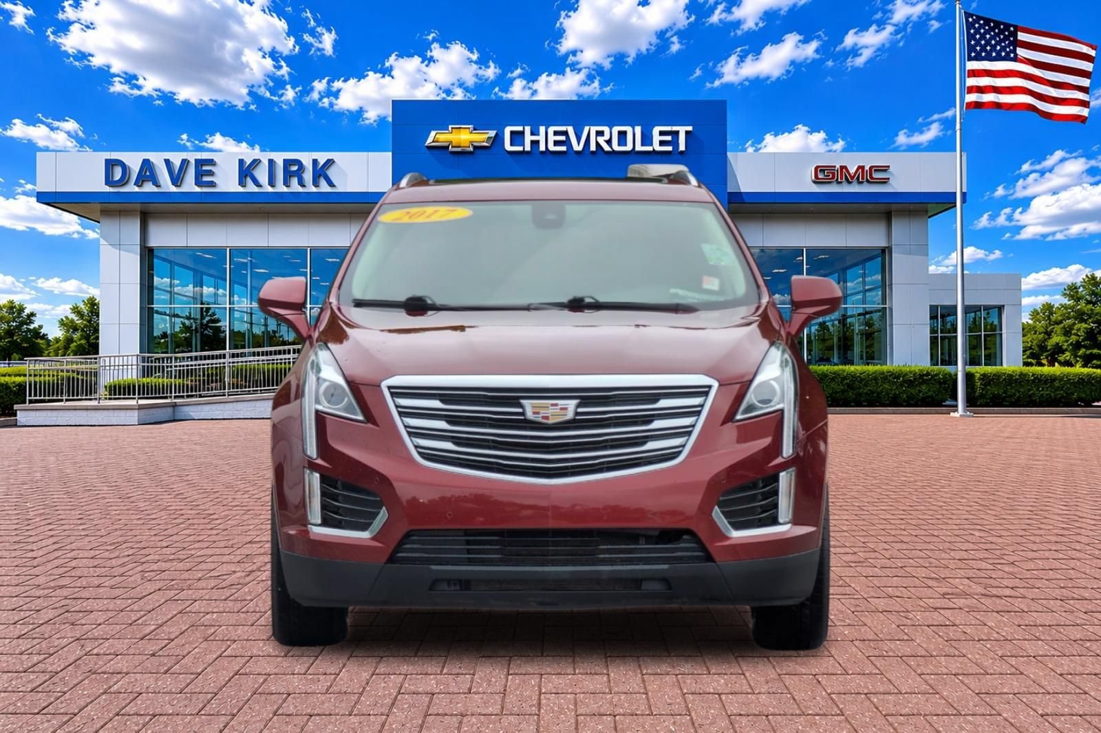Used 2017 RED PASSION TINTCOAT Cadillac Luxury FWD image 8