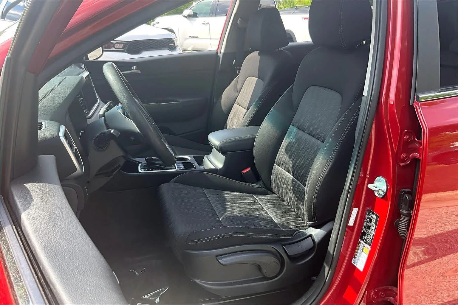 Used 2022 Hyper Red Kia LX image 8