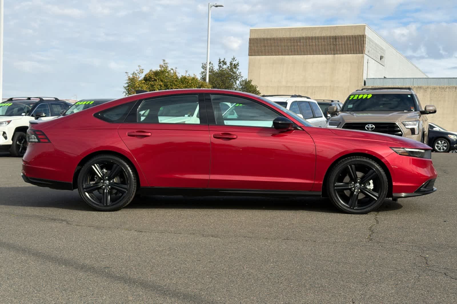 Used 2024 Radiant Red Metallic Honda Sport-L image 6