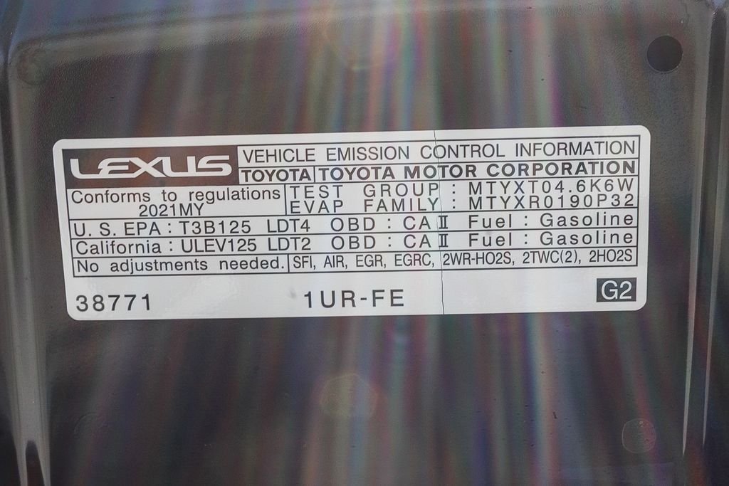 Used 2021 Onyx Black Lexus 460 image 29