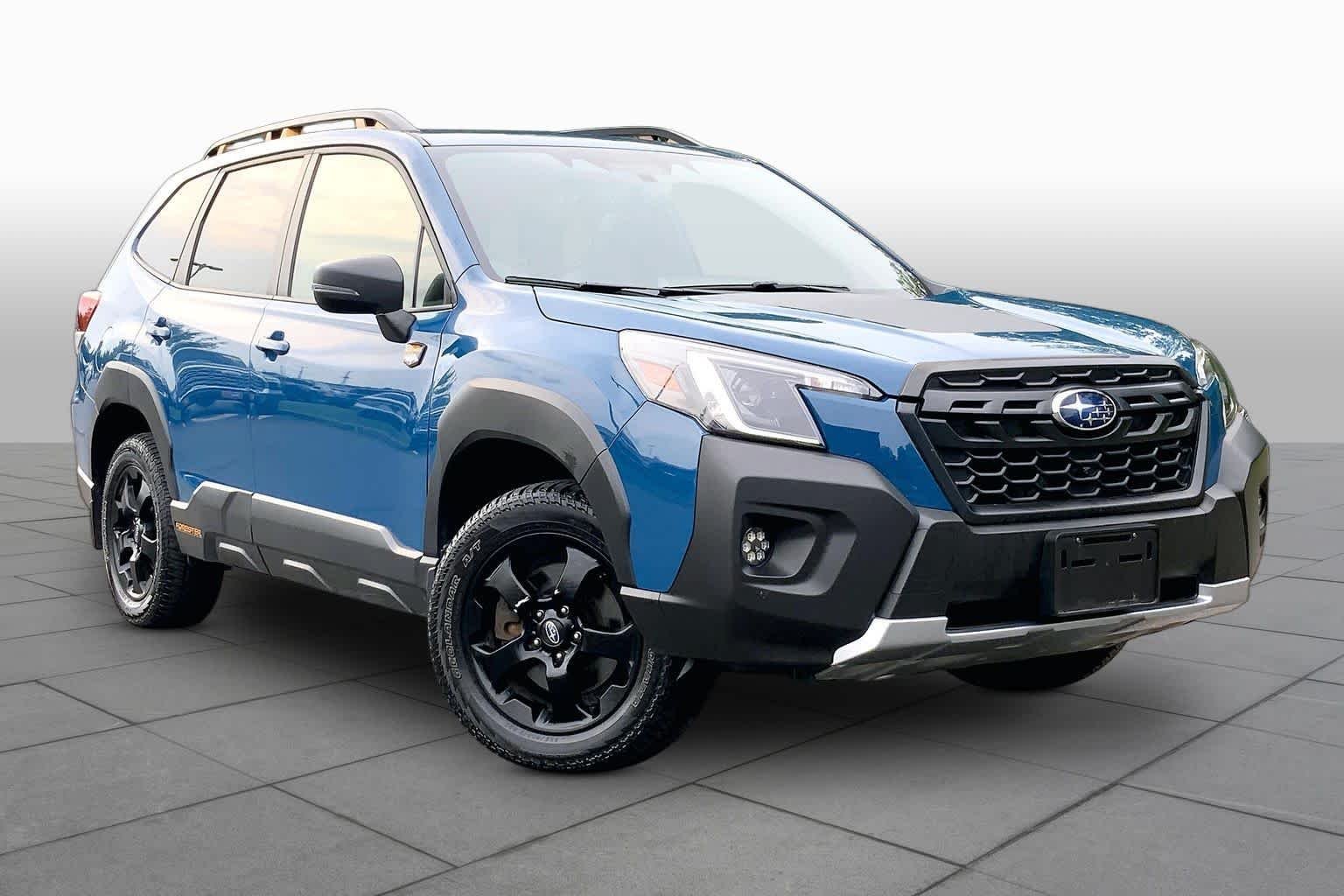 Used 2023 Geyser Blue Subaru Wilderness image 3