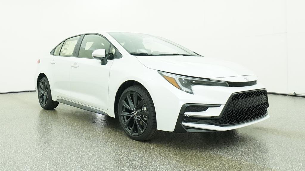 New 2026 Wind Chill Pearl Toyota Hybrid SE image 9