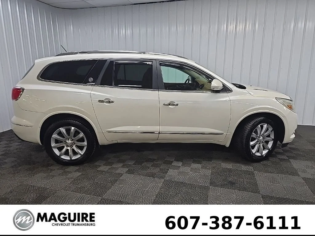 Used 2015 Buick Enclave Premium with VIN 5GAKVCKD8FJ244785 for sale in Ithaca, NY