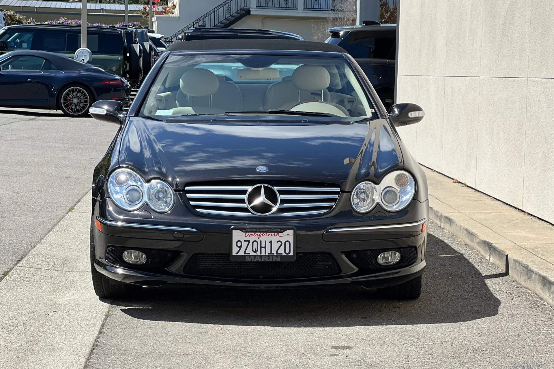 Used 2004 designo Mocha Black Mercedes-Benz 2dr Cabriolet 5.0L image 10