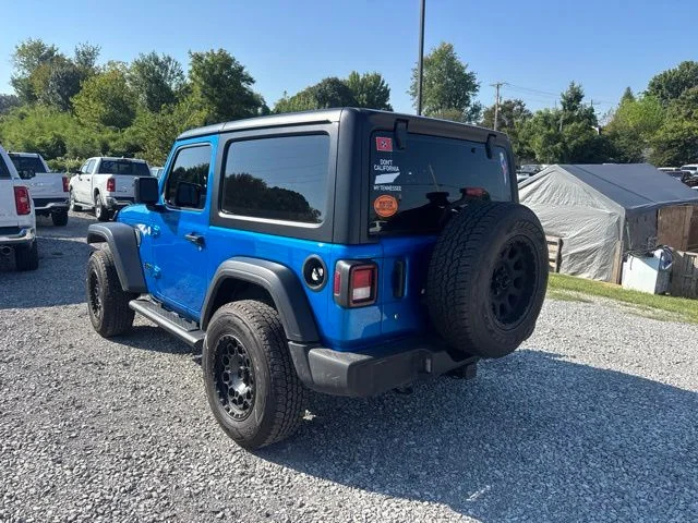 Used 2021 Blue Jeep Sport image 5