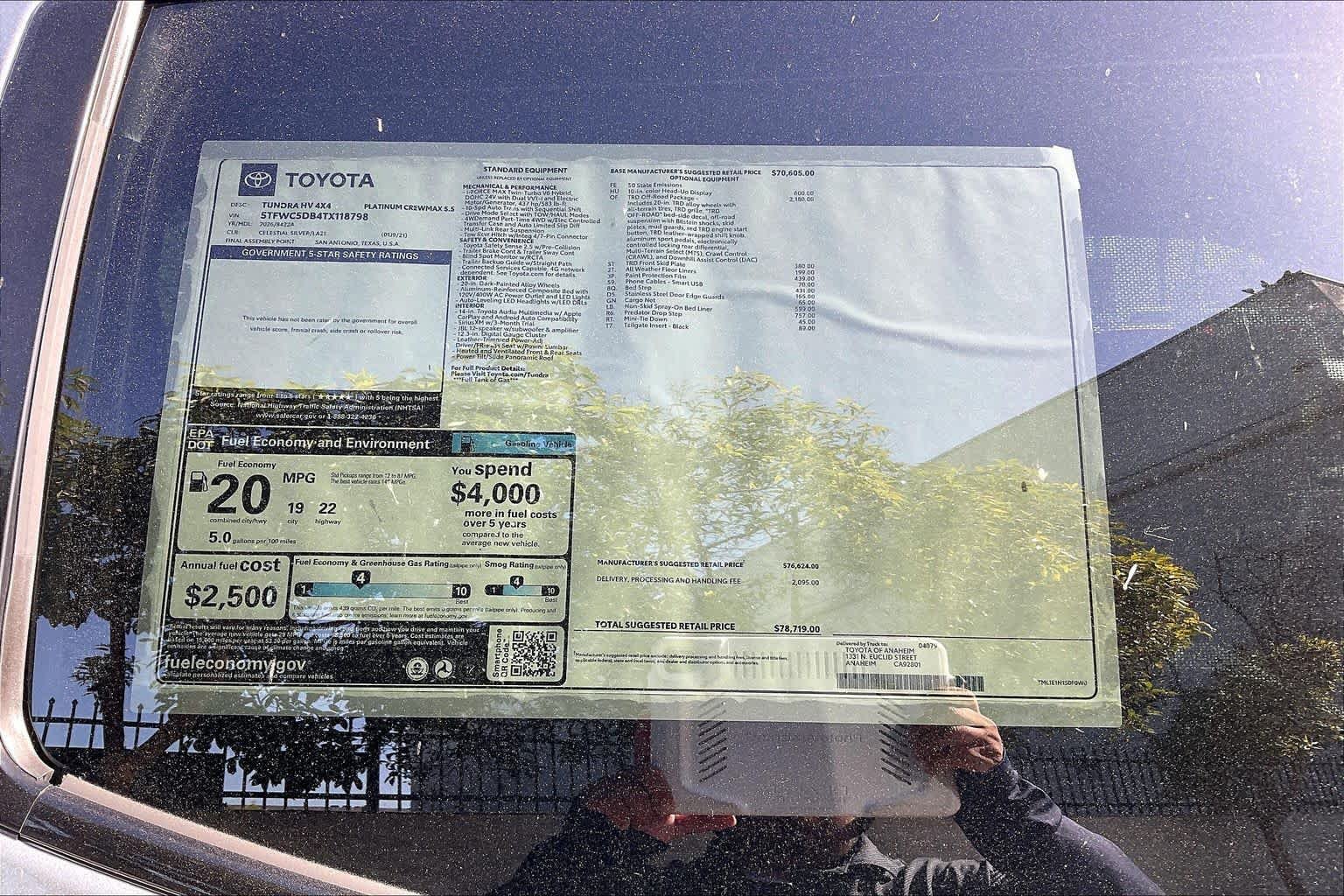 2026 Toyota Tundra Platinum - Photo 22