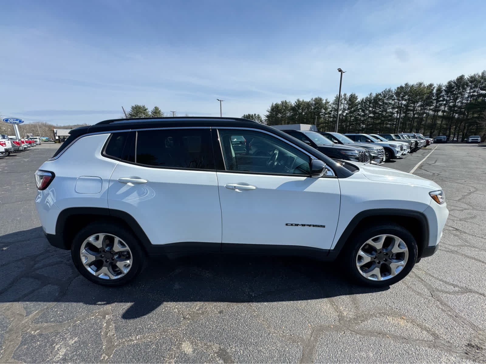 Used 2022 Bright White Clearcoat Jeep Limited image 7