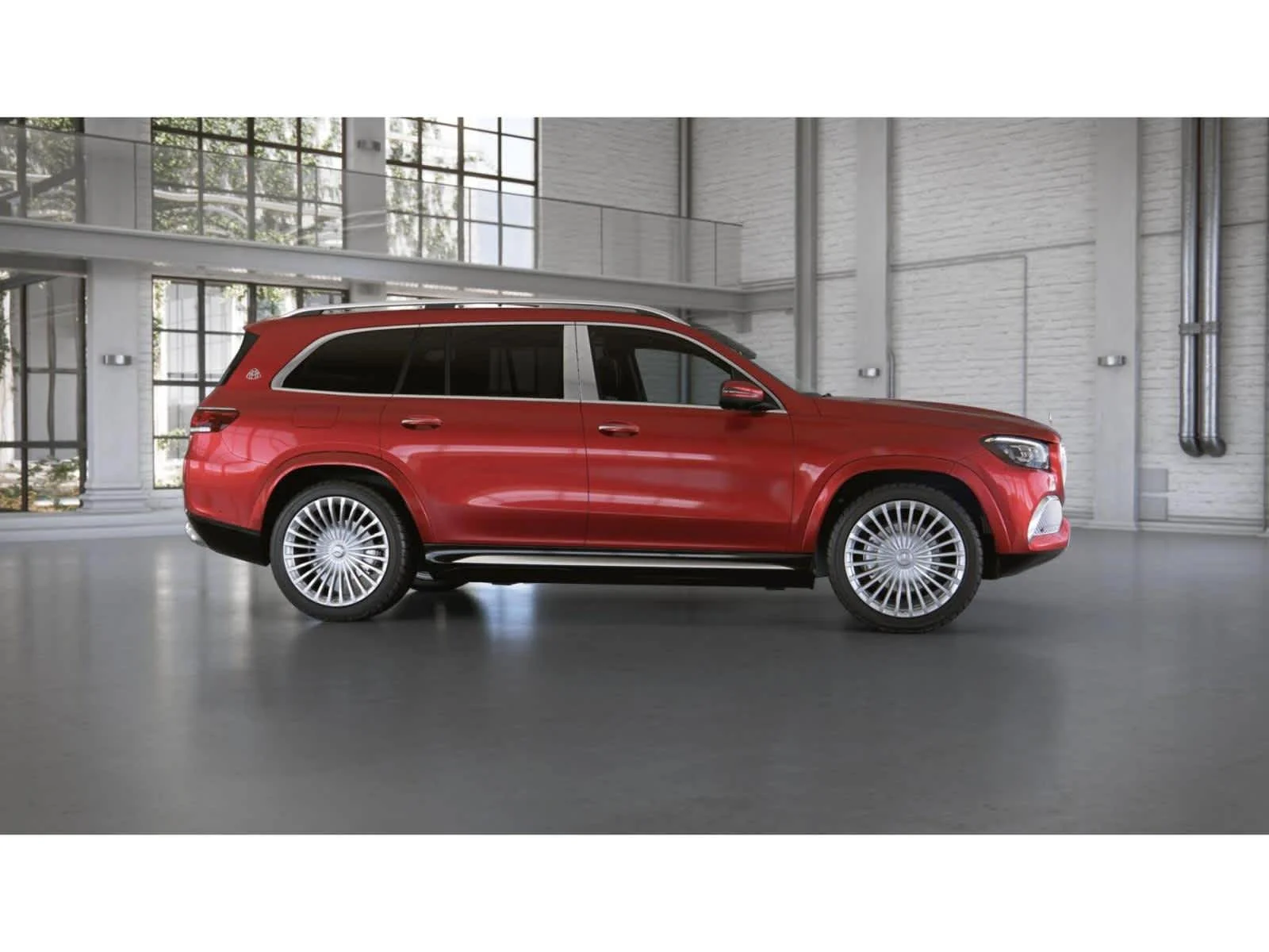 Used 2022 MANUFAKTUR Cardinal Red Metallic Mercedes-Benz Maybach GLS 600 image 15