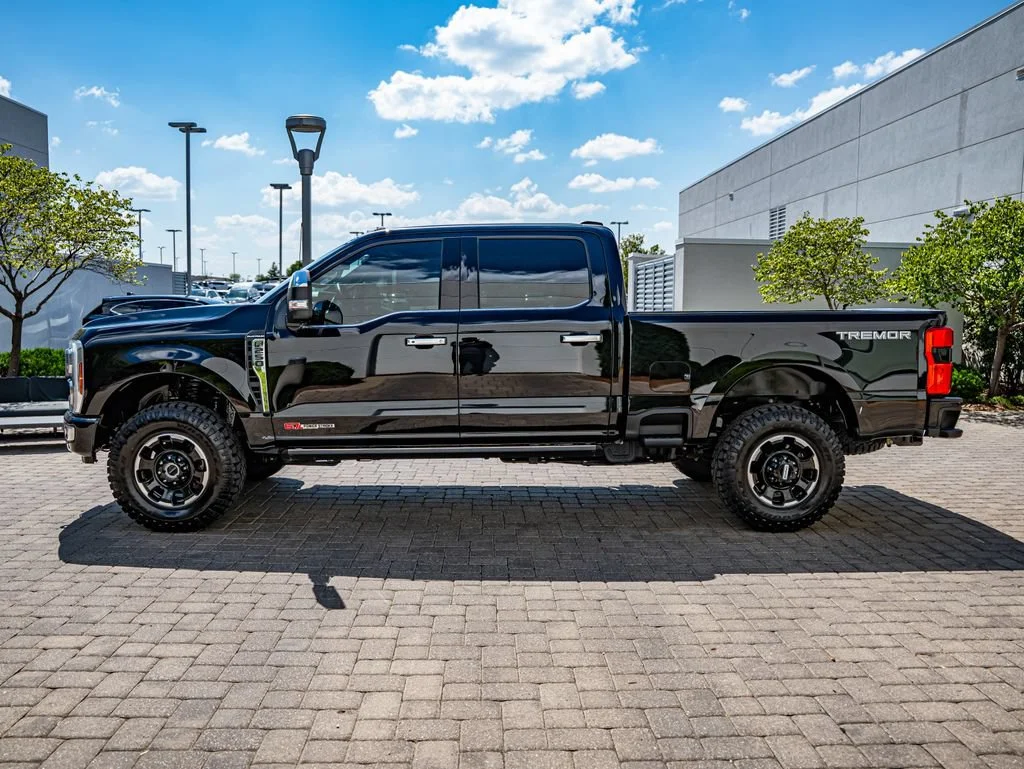 Used 2025 Agate Black Metallic Ford Platinum image 8