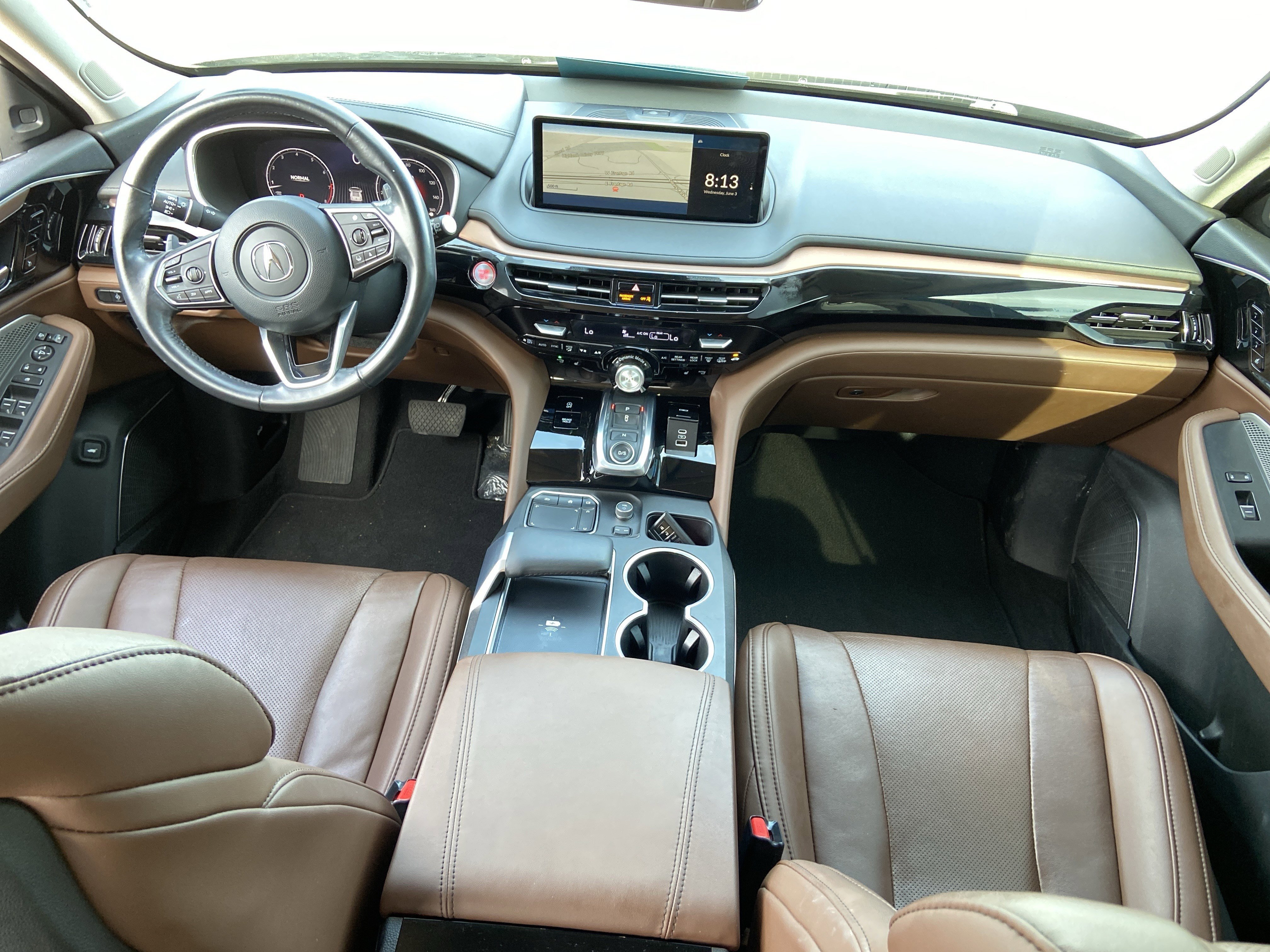 Used 2023 Liquid Carbon Metallic Acura w/Technology Package image 55