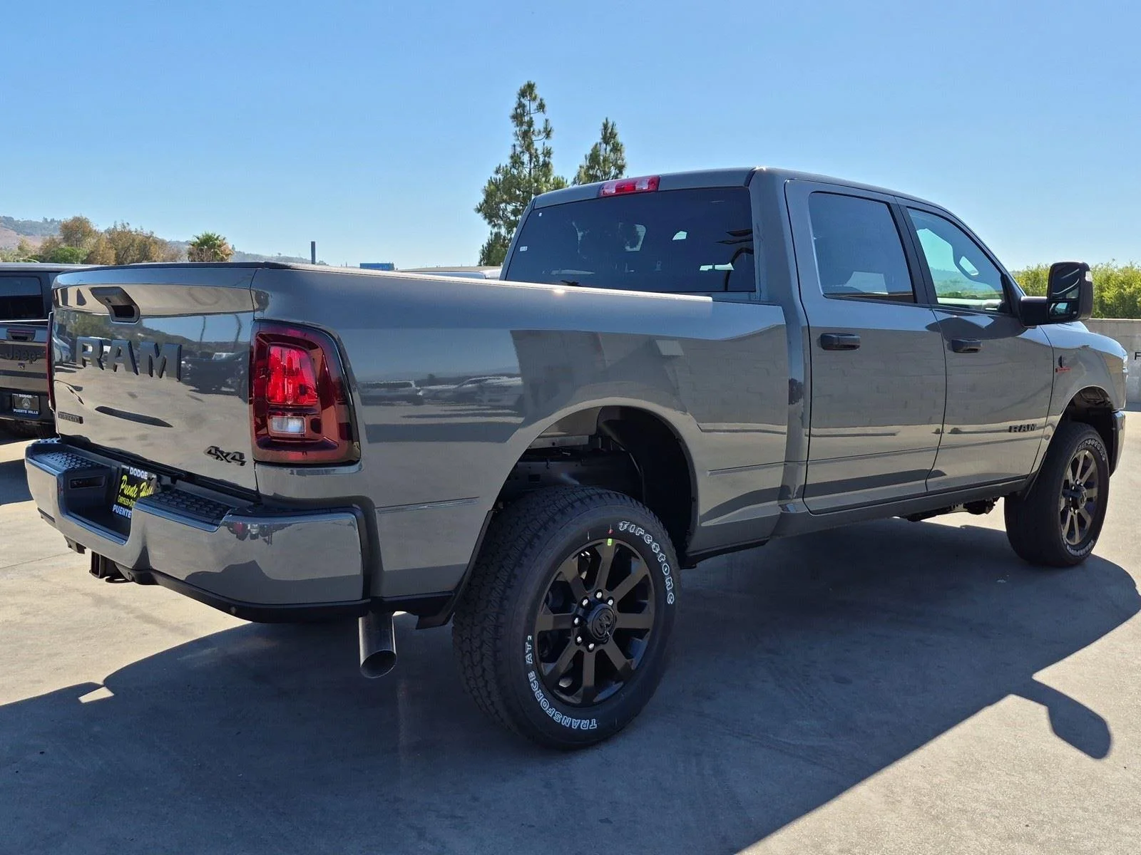 New 2026 Ceramic Gray Clear-Coat Exterior Paint RAM Big Horn image 6