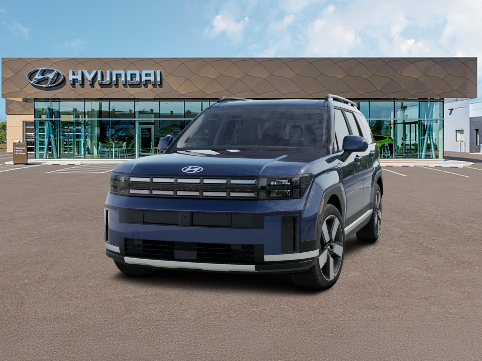 New 2026 Atlantis Blue Hyundai Limited AWD image 14