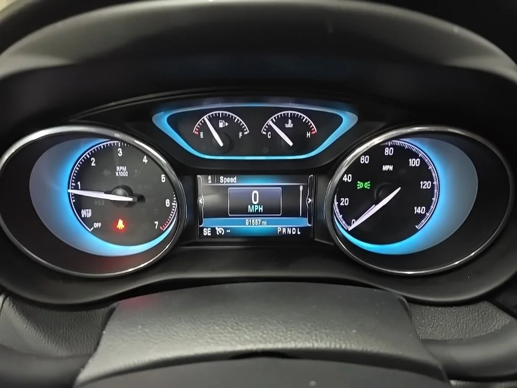 Used 2018 Galaxy Silver Metallic Buick Essence image 22