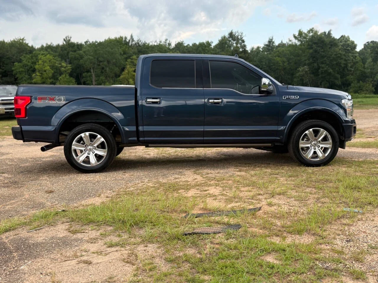 Used 2020 Blue Ford Platinum 4x4 4dr SuperCrew 5.5 ft. SB image 6