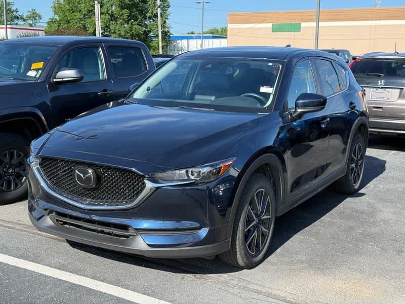Used 2018 Deep Crystal Blue Mica Mazda Touring image 2