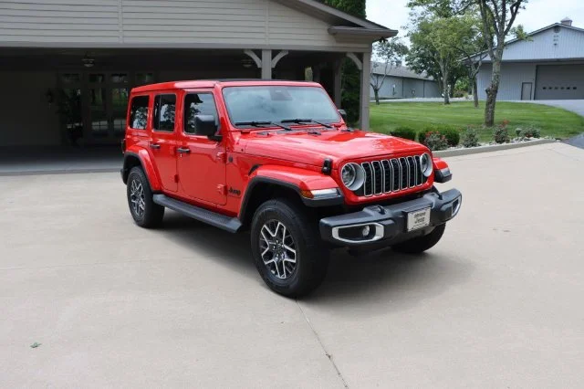 New 2026 Red Jeep Sahara image 2
