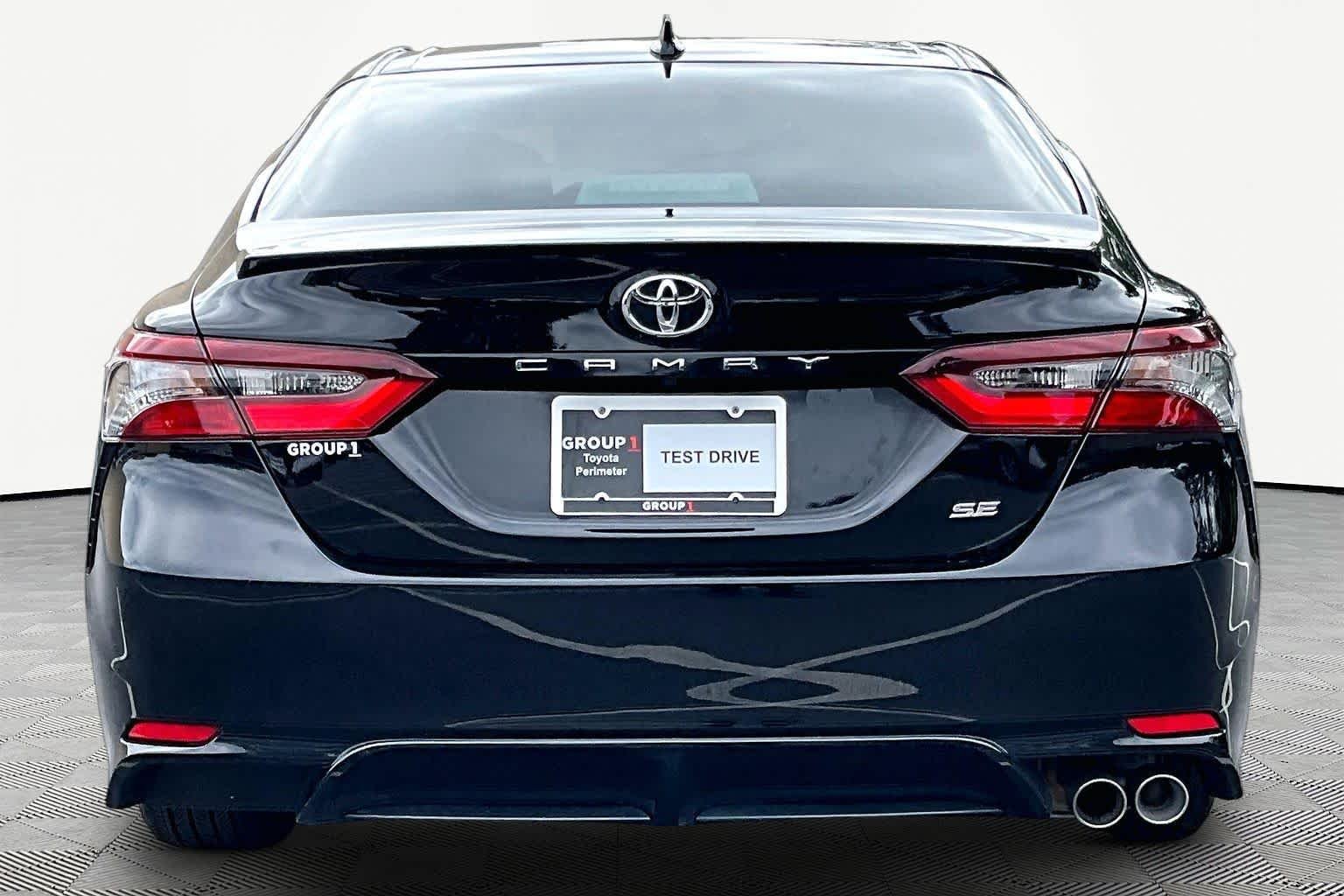 Used 2024 Midnight Black Metallic Toyota SE image 5