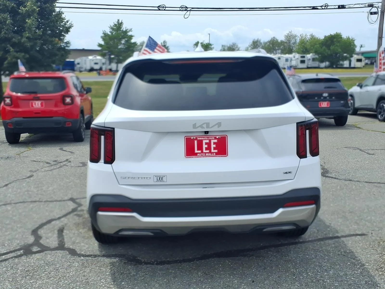 Used 2024 White Pearl Kia S image 6