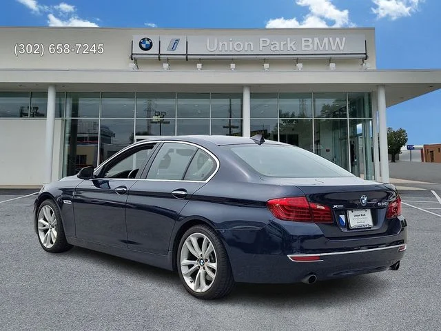 Used 2015 Imperial Blue Metallic BMW 535i xDrive image 6