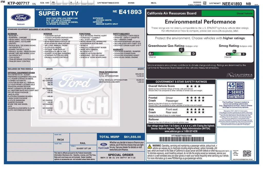 Used 2022 Oxford White Ford XLT image 40
