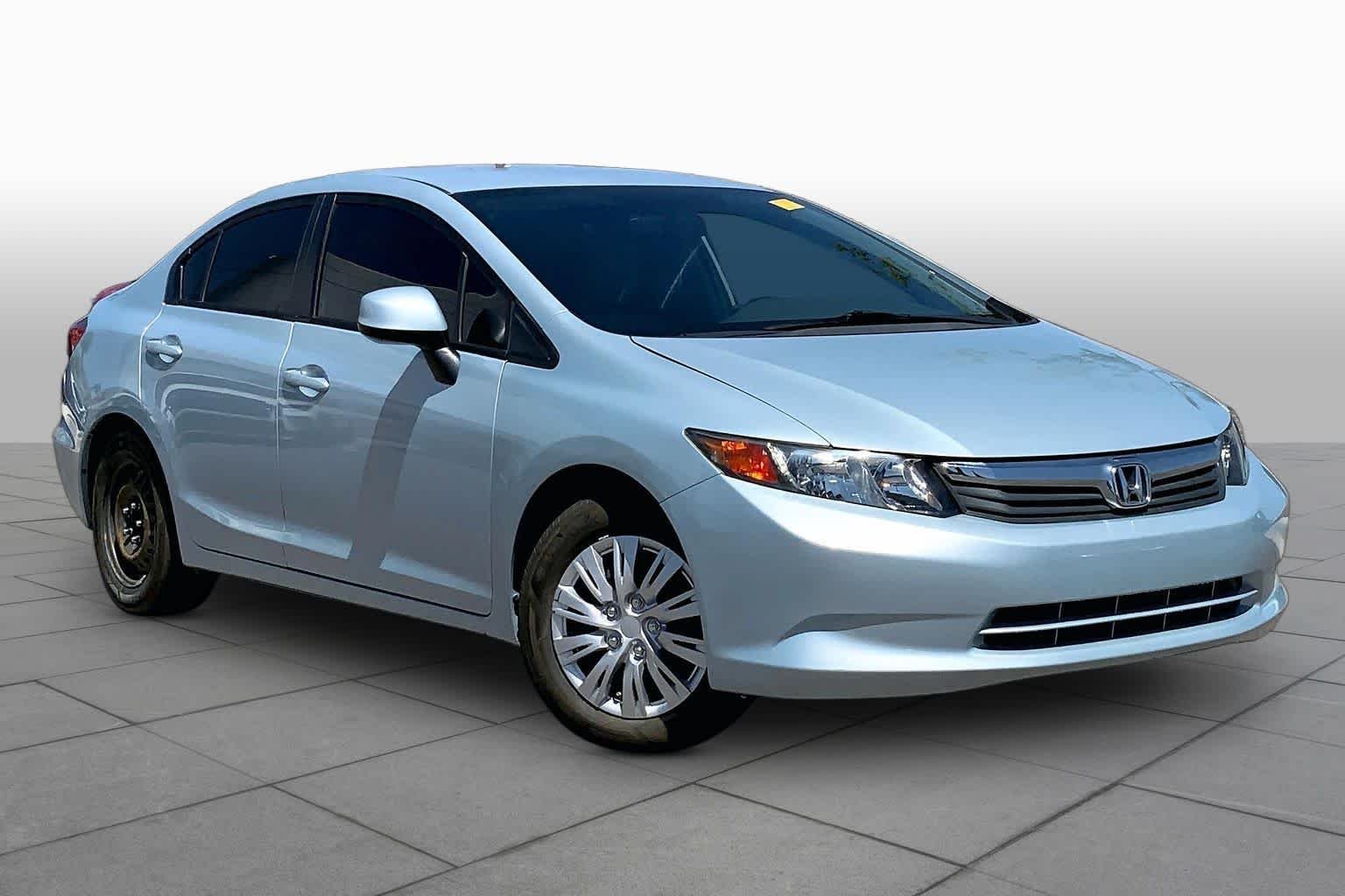 Used 2012 Honda Civic LX with VIN 2HGFB2F55CH597974 for sale in El Paso, TX