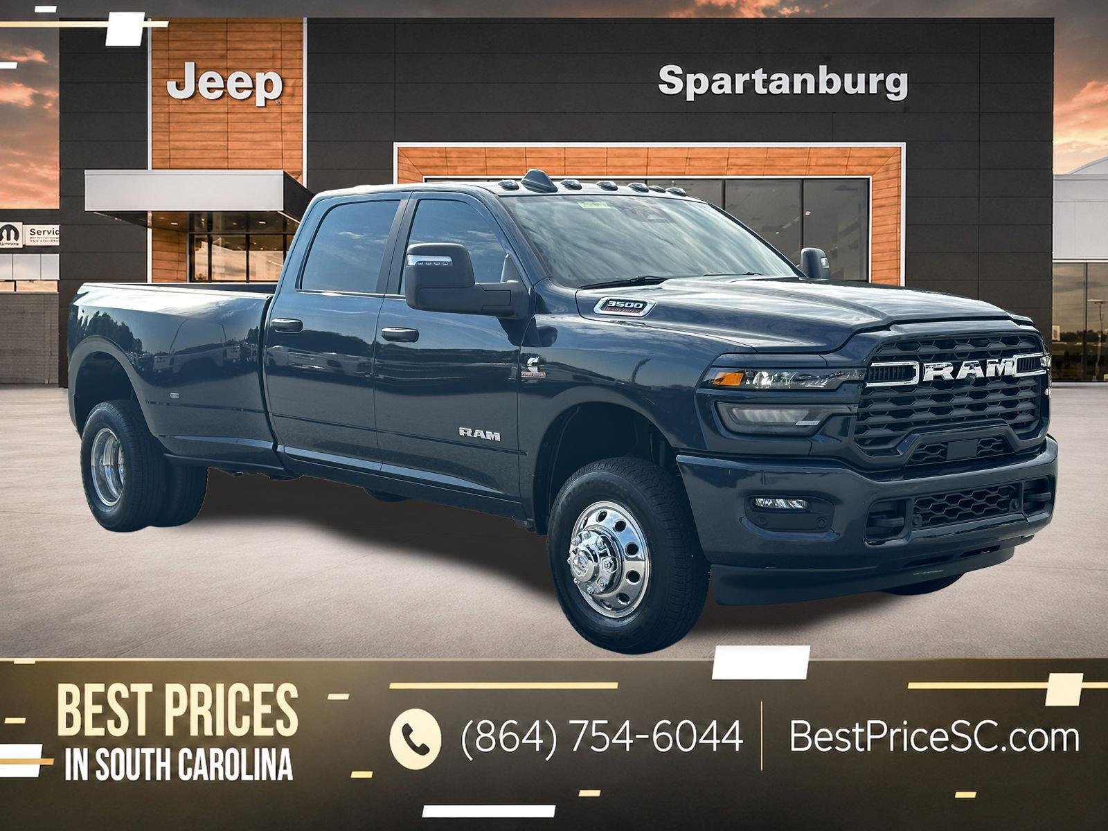 New 2026 Forged Blue Metallic Exterior Paint RAM Big Horn image 1