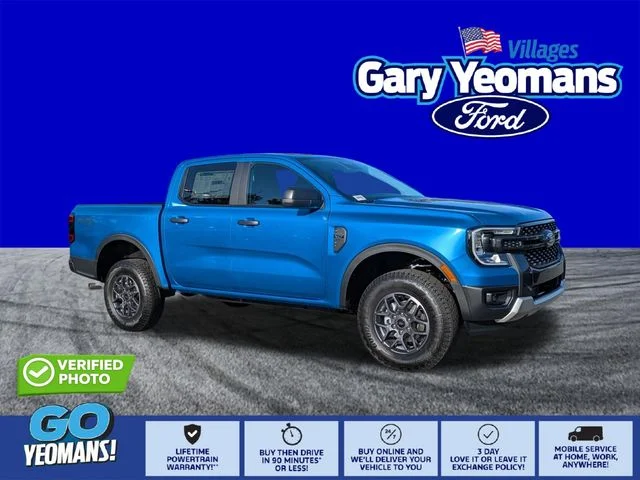 New 2026 Blue Ford XLT image 1