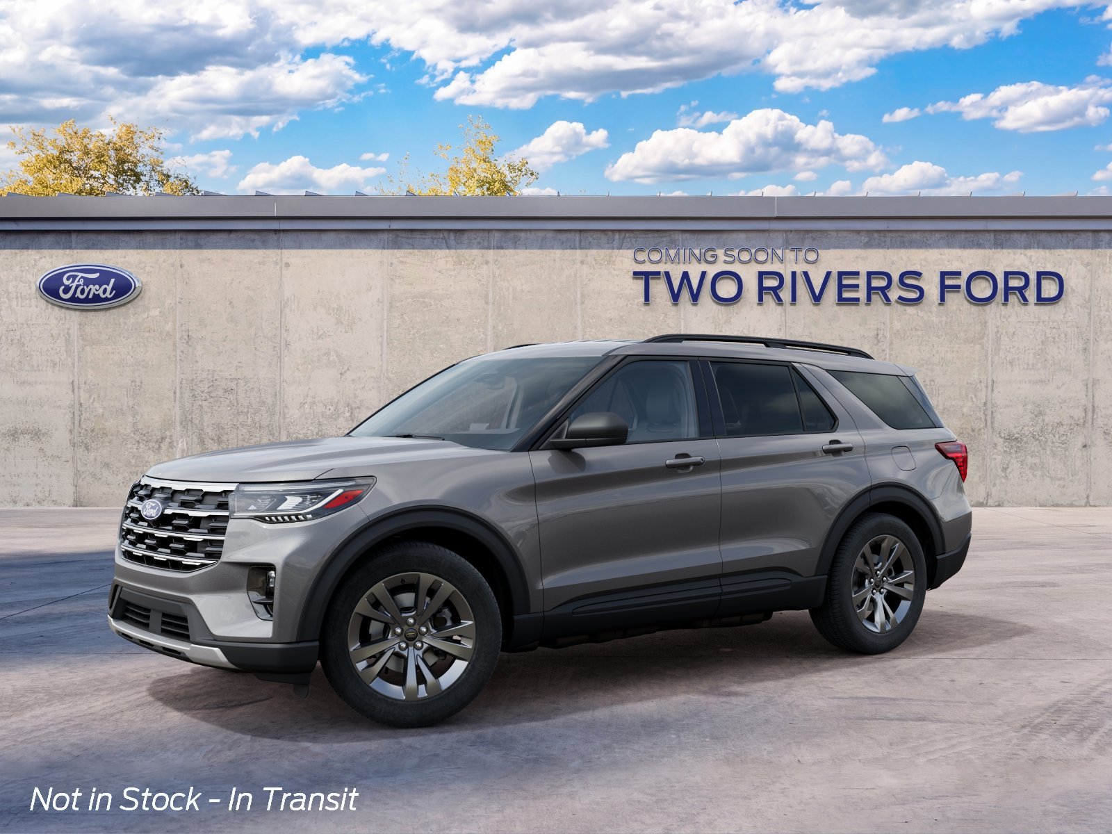 New 2027 Carbonized Gray Metallic Ford Active image 1