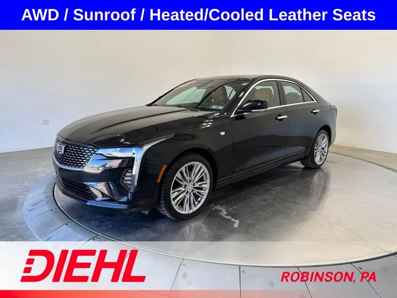 Used 2024 Black Cadillac Premium Luxury image 3