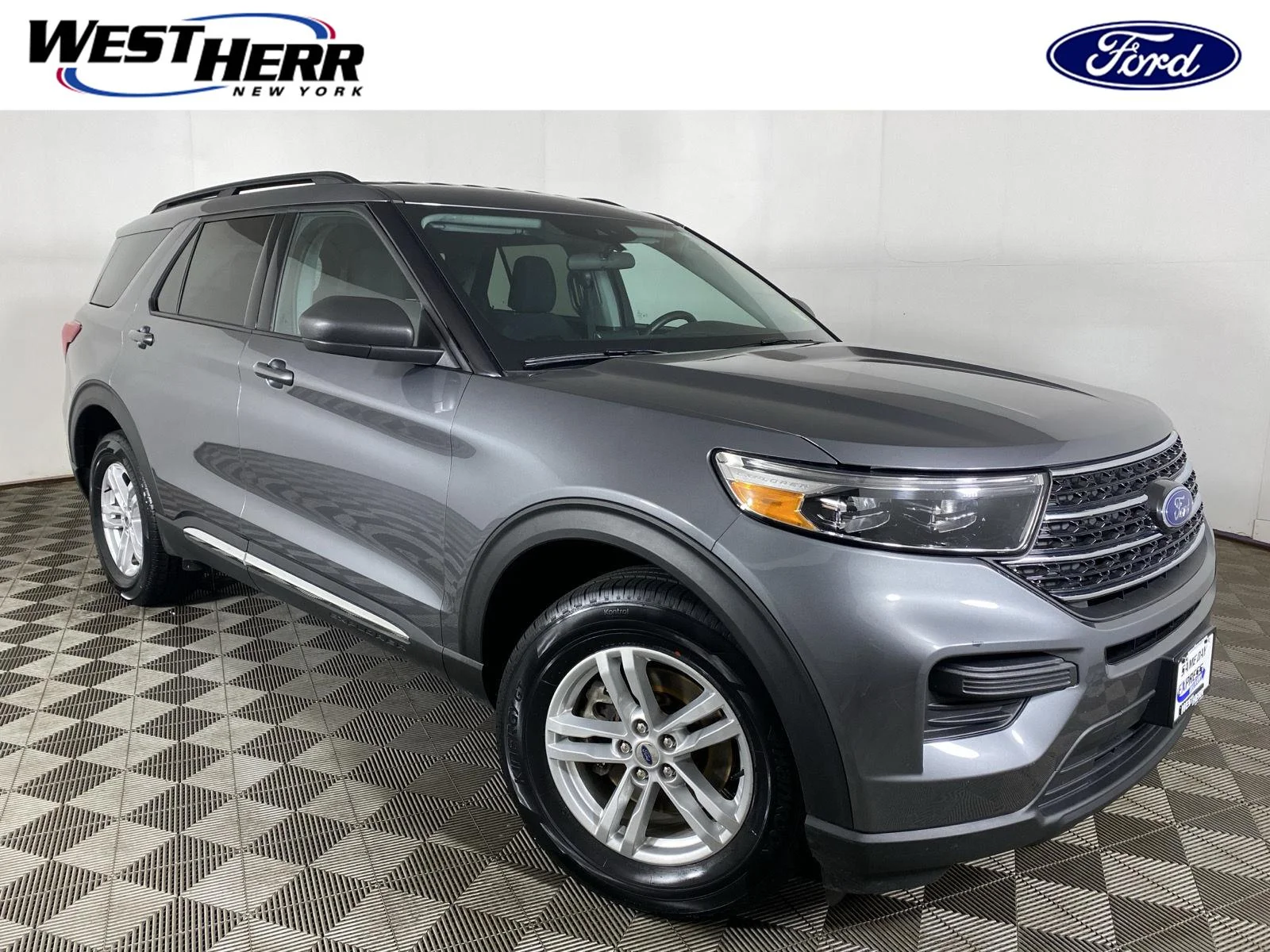 Used 2024 Carbonized Gray Ford XLT image 1