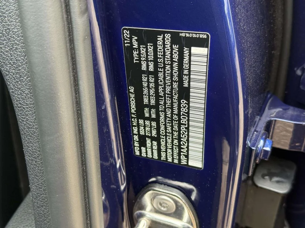 Used 2023 Miami Blue Porsche T image 14