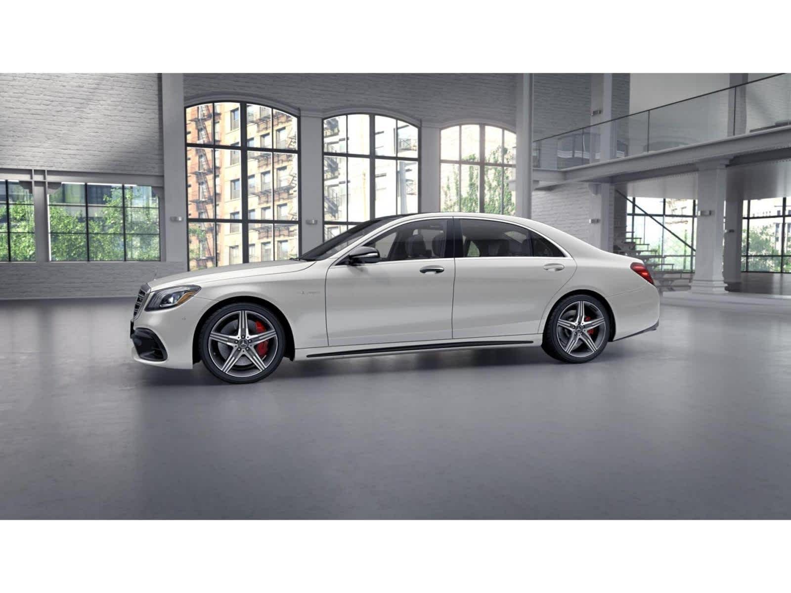 Used 2019 designo Diamond White Mercedes-Benz AMG® S 63 image 36