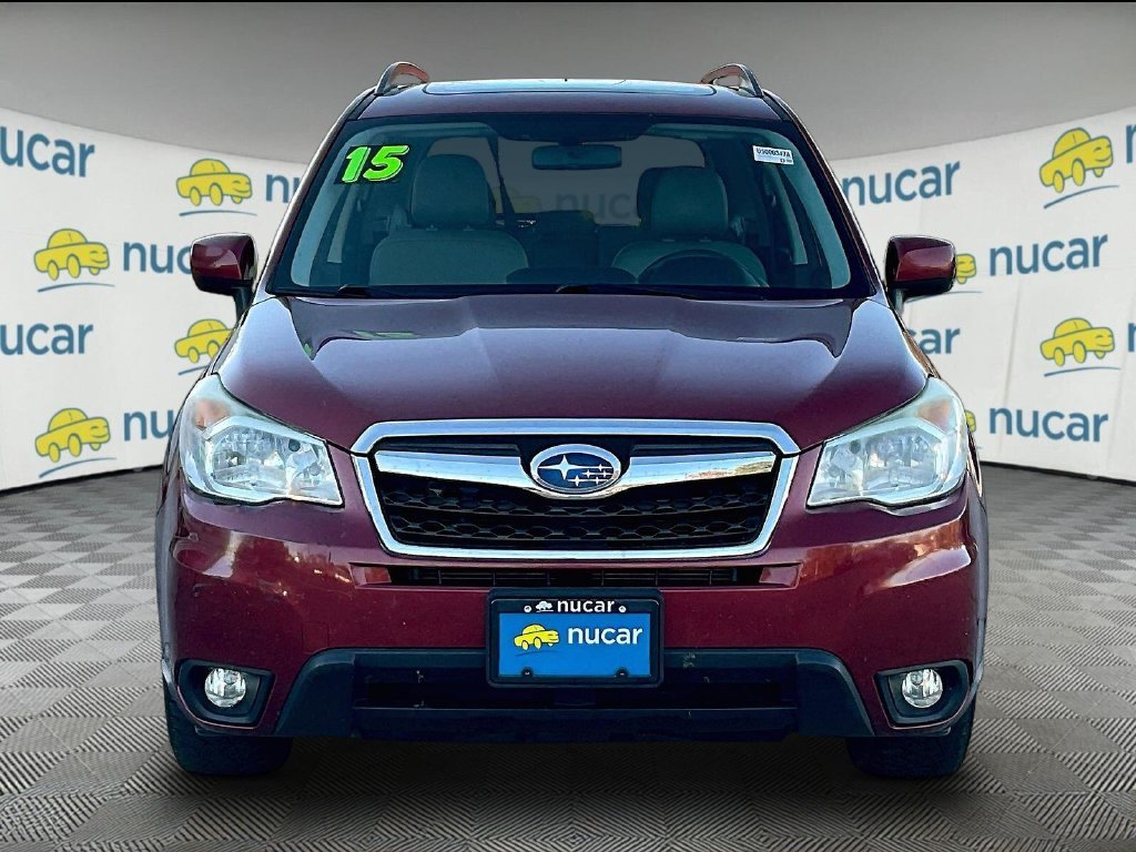 Used 2015 Subaru Forester i Limited with VIN JF2SJAHC3FH458363 for sale in Tilton, NH