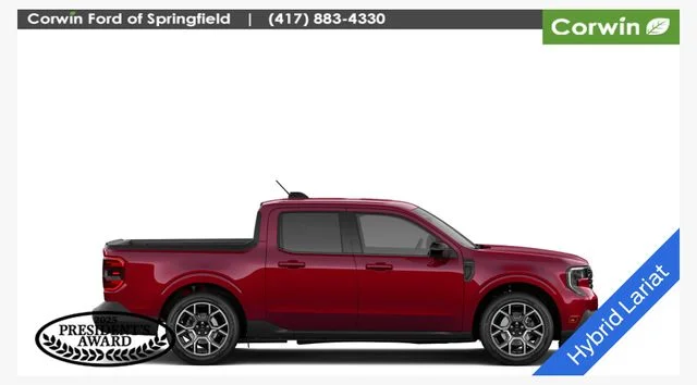 New 2026 Ruby Red Metallic Tinted Clearcoat Ford Lariat® image 1
