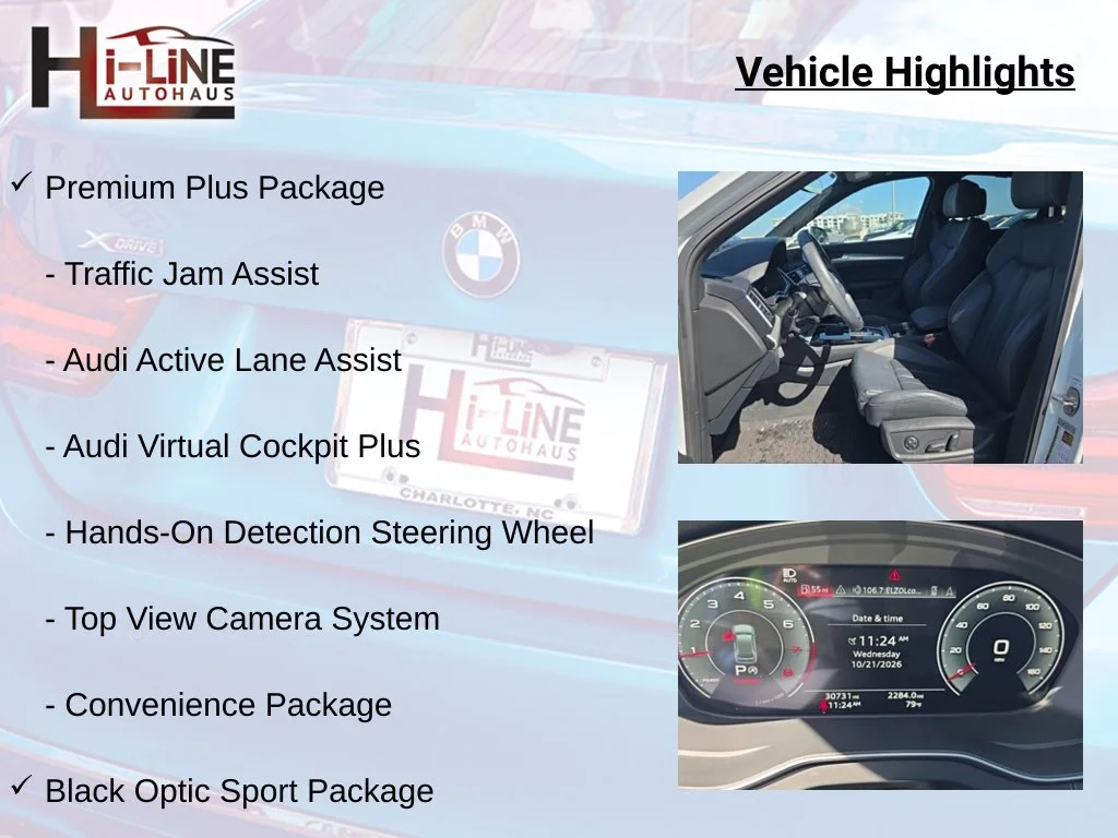 Certified Used 2023 White Audi 45 S line Premium image 22