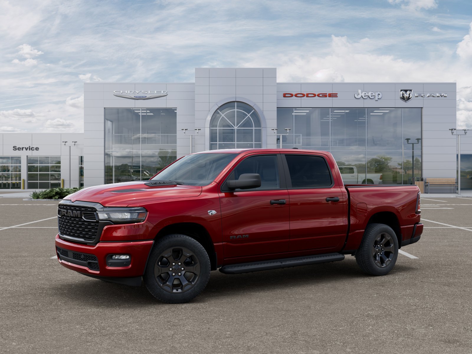 New 2026 Molten Red Pearl-Coat Exterior Paint RAM Express image 11