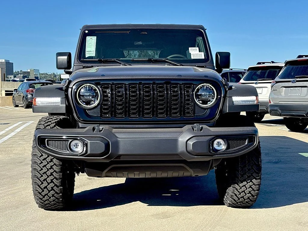 New 2026 Granite Crystal Metallic Clear Coat Jeep 4-Door Willys 4x4 image 6
