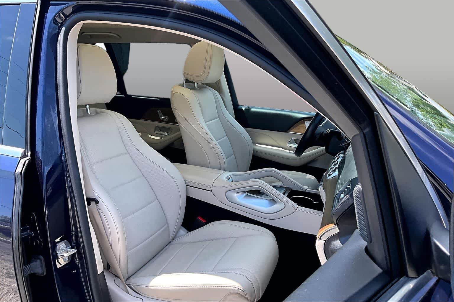 Used 2021 Lunar Blue Metallic Mercedes-Benz GLS 450 image 9