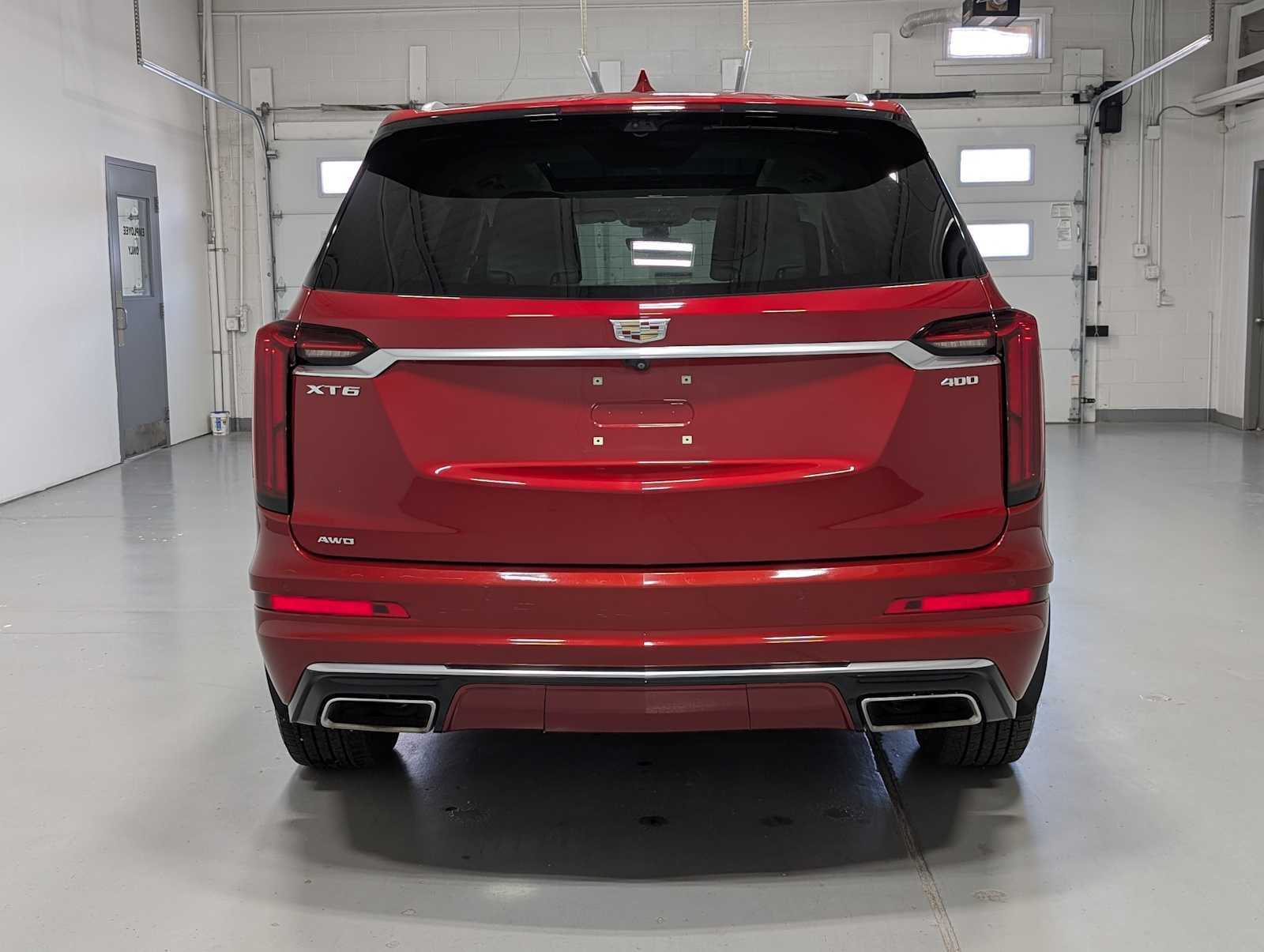 Used 2024 Radiant Red Tintcoat Cadillac AWD Premium Luxury image 9