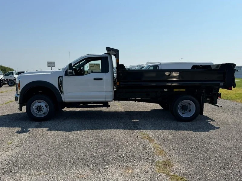 New 2025 Oxford White Ford 11FT Dump Body image 2