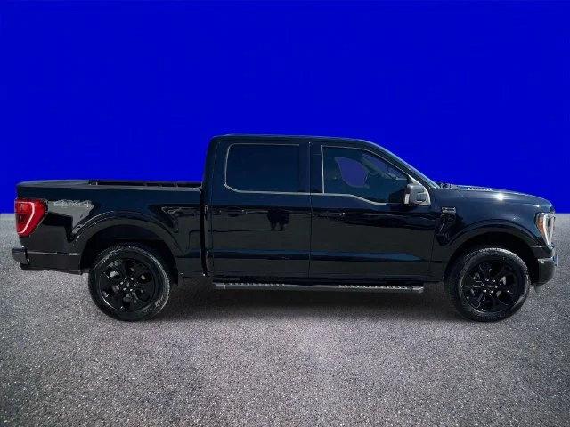 Certified Used 2023 Black Metallic Ford XLT image 2