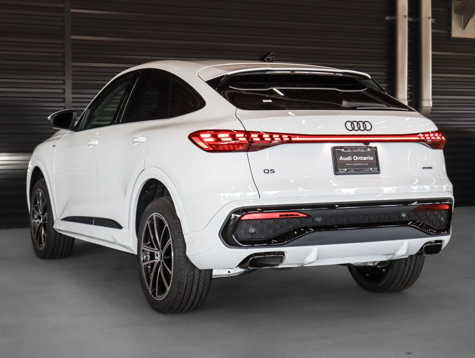 New 2026 Glacier White Metallic Audi Premium Plus image 2