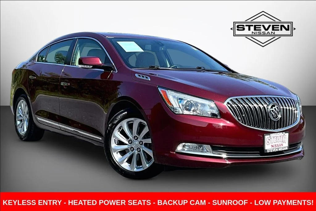 Used 2016 Red Buick Leather Group image 1